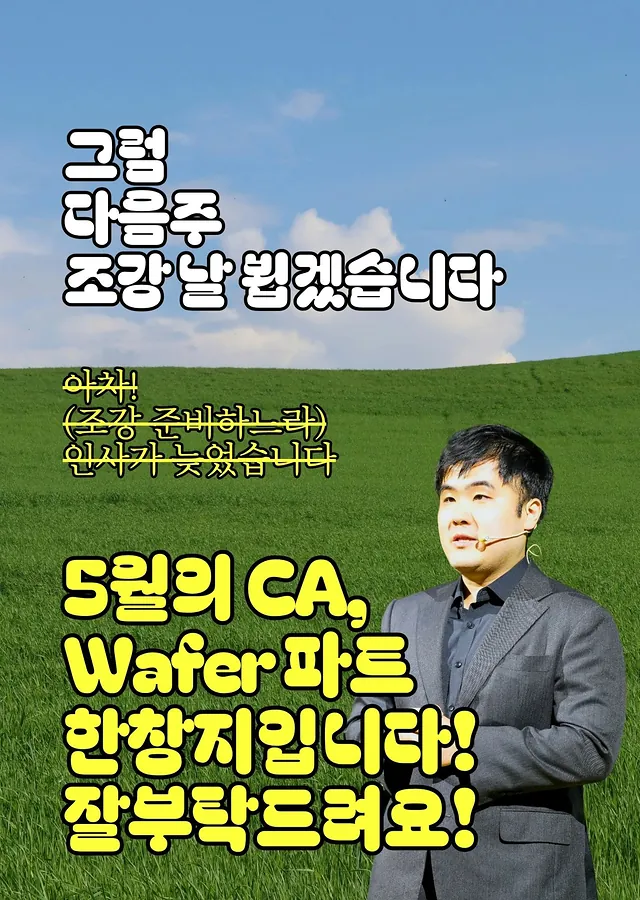 5월의 CA 한창지